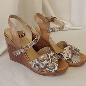 Johnston and Murphy Wedged Heels